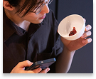 Workshop participants recording and comparing flavor meanings